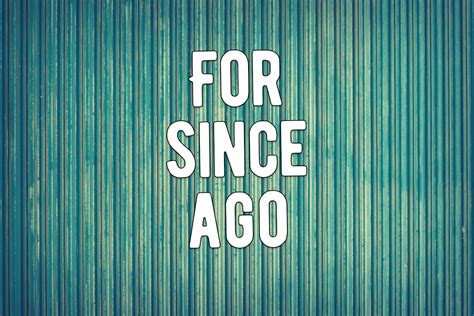 For, Since, Ago - предлоги времени - ENGLISH 5 MINUTES