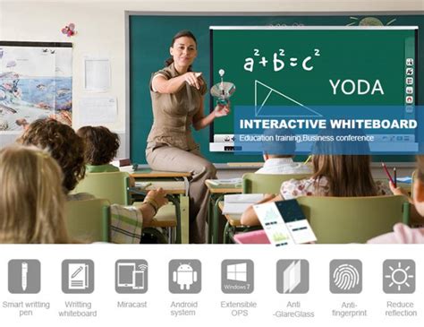 LCD Interactive Touch Screen UHD Interactive Touch Screen Whiteboard ...