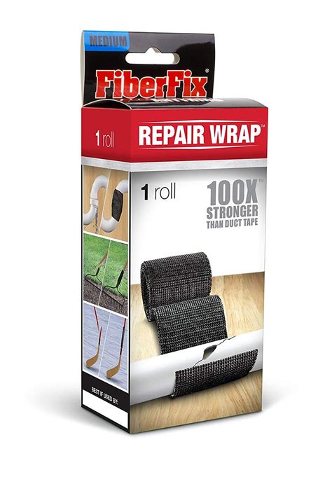 FiberFix Repair Wrap 100x Stronger than tape Hardens like steel
