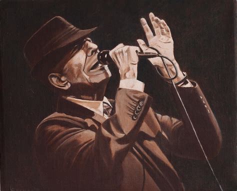Leonard Cohen Painting at PaintingValley.com | Explore collection of ...