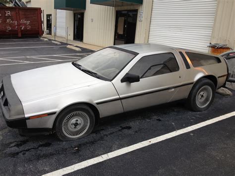 Saw This Delorean Wasting Away.. : r/cars