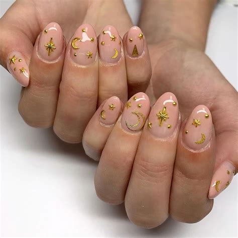 Amy Rickaby on Instagram: “Encapsulated Gems 🌙⭐️ • . Using Teddy BIAB ...
