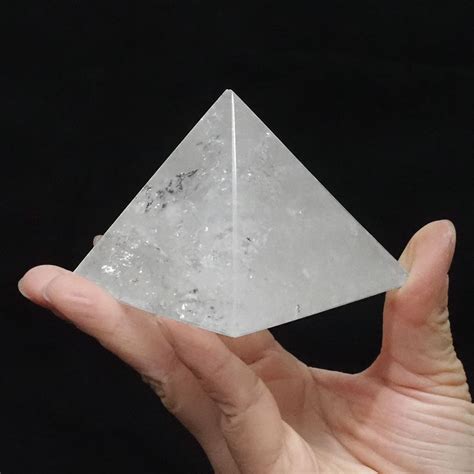 Natural Clear Quartz Pyramid 6cm For Sale - AfterPay Available