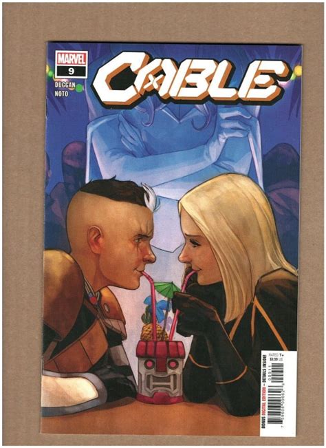 cable  marvel comics  emma frost hope summers nm  comic