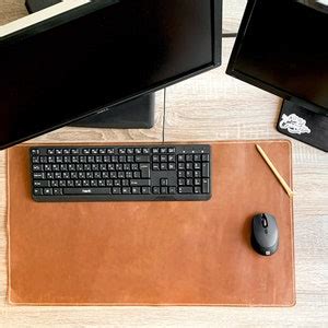 4070 Cm Personalized Leather Desk Pad Leather Desk Pad Leather Desk ...
