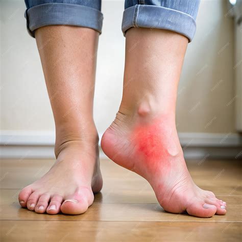 Visual Representation of Swollen Ankles Causes and Relief Methods