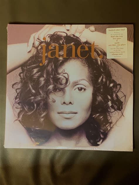 ‘Janet’ - Limited edition clear vinyl (album) by Janet Janet, Hobbies