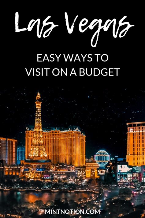 Las Vegas on a Budget: The Ultimate Guide - Mint Notion