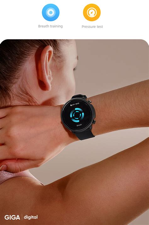 Đồng hồ thông minh Mibro A1 XPAW007 giúp giảm căng thẳng, áp lực
