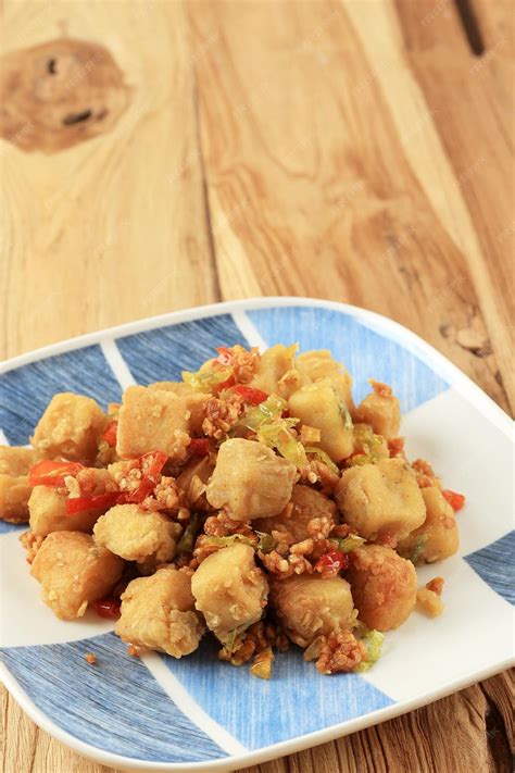 cara membuat tahu cabe garam 1