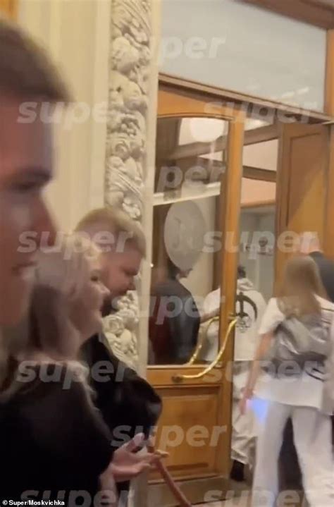 Kanye West jets into Moscow and is mobbed by fans during surprise visit ...