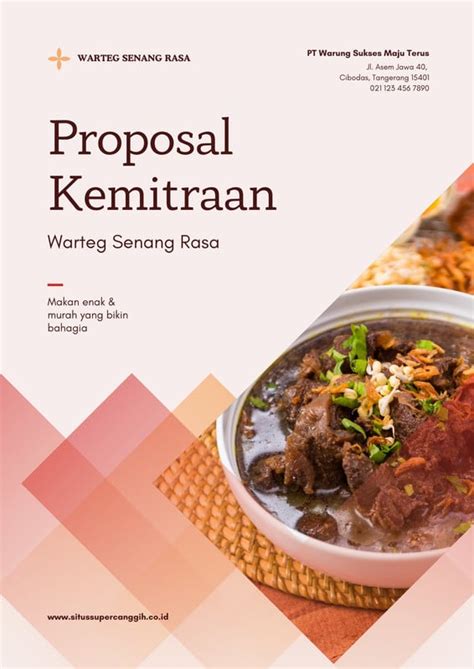 gratis contoh cover proposal keren canva