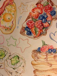 Pin by yna on все идейки | Food illustration art, Food drawing, Pastel art