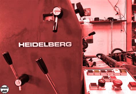 Heidelberg Offset Machine on Behance