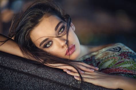 Wallpaper Of Green Eyes Girl at Thomas Lujan blog
