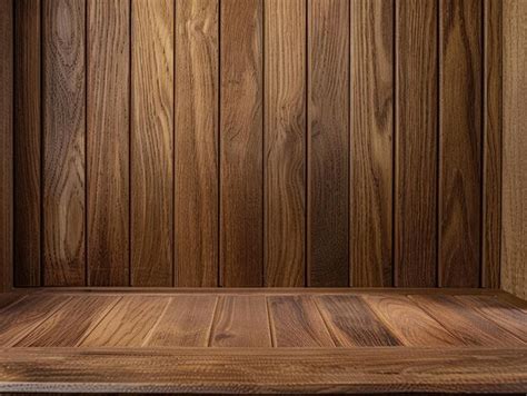 A wooden wall with a gap in it | Premium AI-generated image