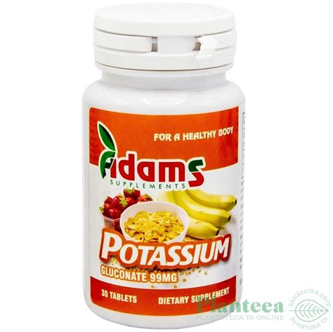 potasiu mg cp adams pret  lei planteea