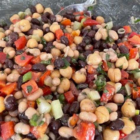 Bean Salad - No Sugar - DeBellaLicious.com