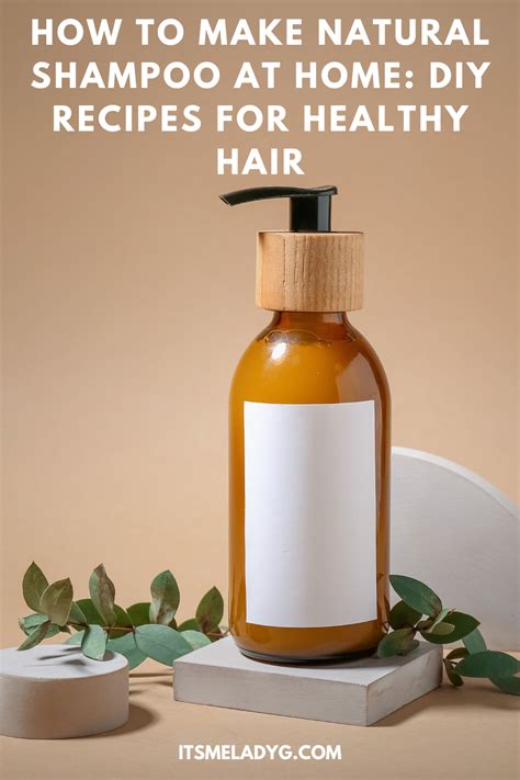 how to make natural shampoo at home