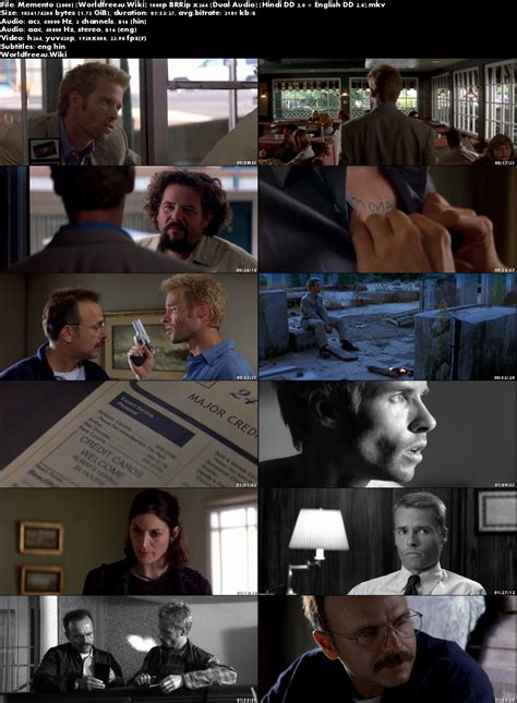 Download Memento (2000) 1080p BRRip x264 [Dual Audio] [Hindi DD 2.0 ...