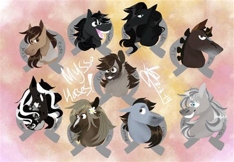 My sso horses! by RedCider on DeviantArt