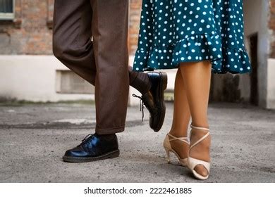 Beautiful Couple Swing Dancing Together Love Stock Photo 2222461885 ...