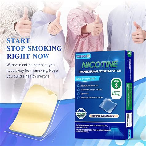 7mg Step 3 Nicotine Patch for Quitting Smoking | 24-Hour Nicotine