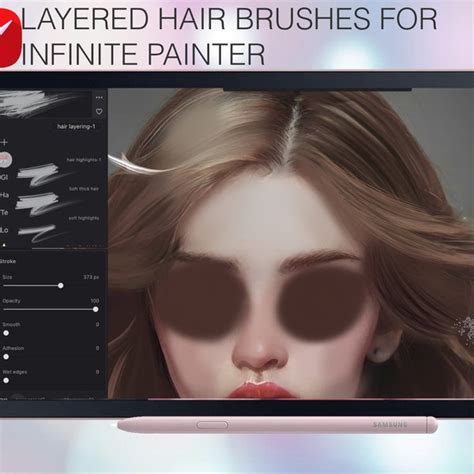 Infinite Painter Brushes Hair - Etsy