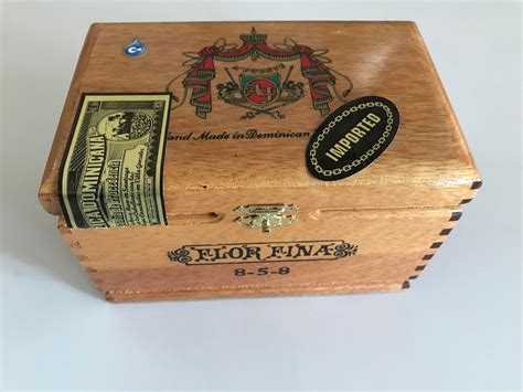 Wood Cigar Box Amazing Craftsmanship Stunning Interior | Etsy