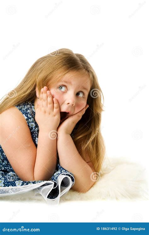 excited girl stock photo image  expressing portrait