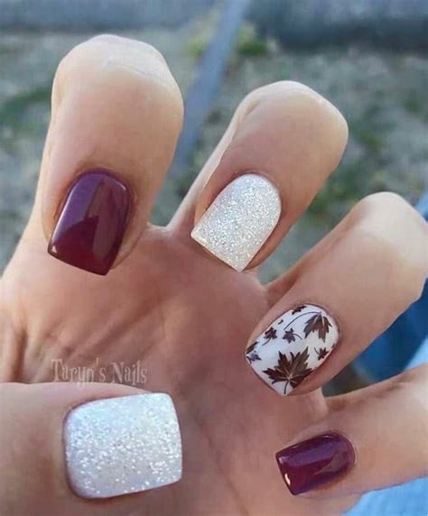 Diseño De Uñas Gelish Otoño 【IDEAS E IMÁGENES】