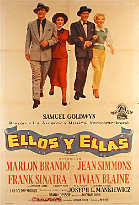 Guys and Dolls Original 1955 Argentine Movie Poster - Posteritati Movie ...