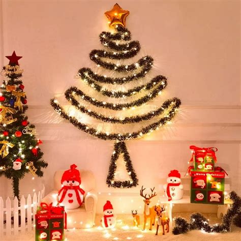 hanging christmas tree wall 12