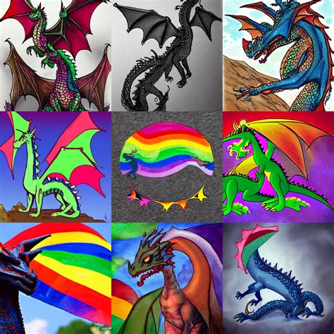 a very gay dragon | Stable Diffusion | OpenArt