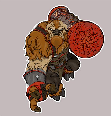 I drew Earthshaker (pt. 2) : r/DotA2