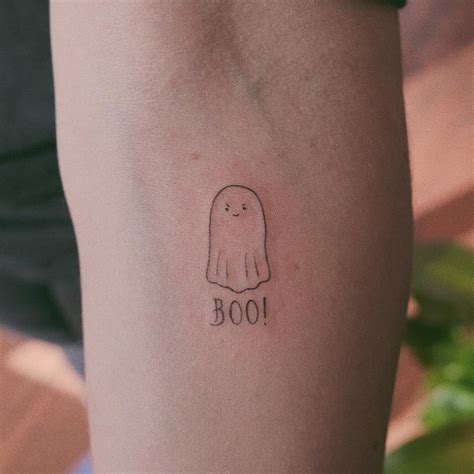 cute ghost tattoos