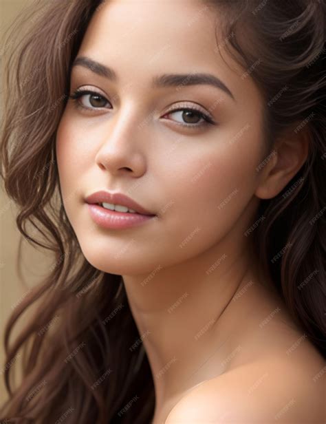 Premium AI Image | Natural Beauty Capture the beauty of a woman in a