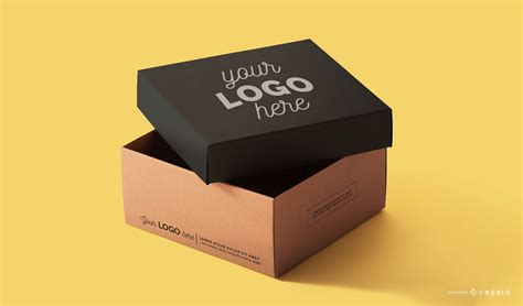 Box mockup Vector & Graphics to Download