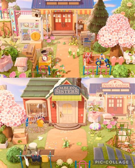 My able sisters and nooks cranny!🌈 🧡🛍🛒 in 2022 | Animal crossing ...