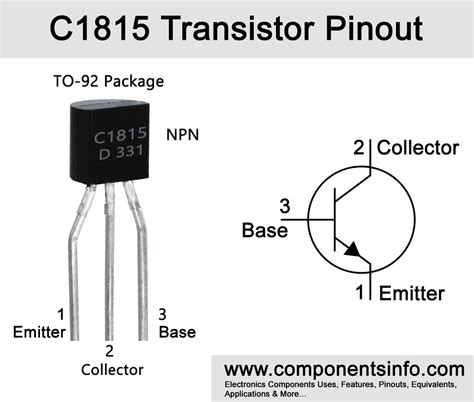 C1815 Transistor Details About Pinout, Equivalent, Uses, Features ...
