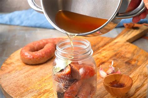 how to make pickled sausage