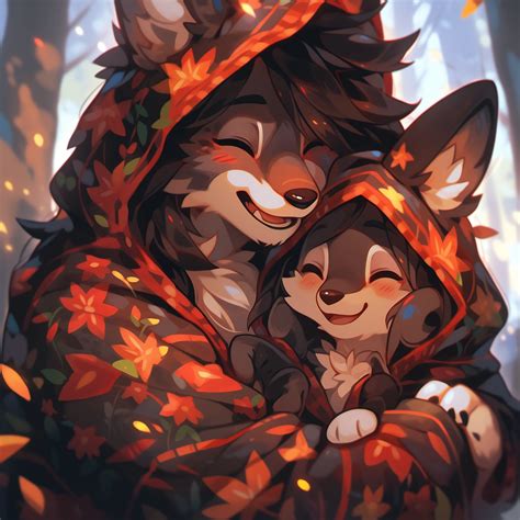 Furry Couple Commission | Digital Painting | Masterpiece Couple Furson