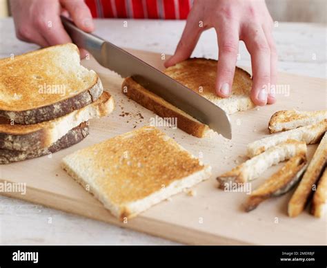Cutting Off Bread Crust