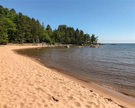 Marquette Beach Gary Indiana Lake Michigan Imagen de archivo - Imagen ...