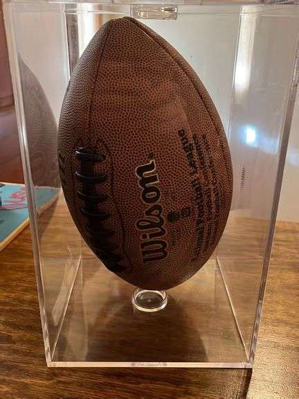 Wilson's NFL football - Auction Services LTD