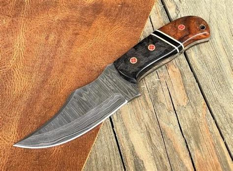 Carbon Steel knife, Hunting knife with sheath, fixed blade C | Inspire Uplift