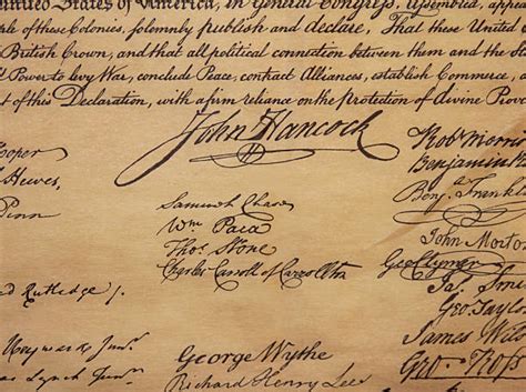 john adams signing  declaration  independence