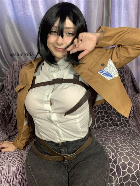 Mikasa cosplay by Aluctoria : r/CosplayNation