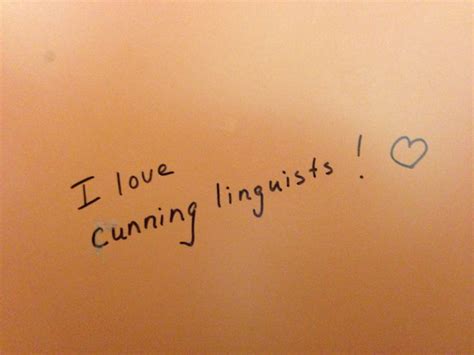 Cunning linguists | Cunning, Linguistics, Grammar