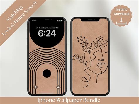 Rustic Phone Wallpaper Boho Downloadable Phone Wallpaper Bohemian Cell ...